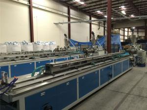 美國PVC型材客戶現場